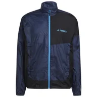 Buty trekkingowe damskie - Kurtka męska Adidas Terrex Trail Running wodoodporna do biegania granatowa-XL - miniaturka - grafika 1