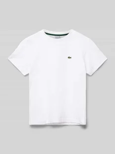 T-shirt z naszywką z logo - Koszulki dla chłopców - miniaturka - grafika 1