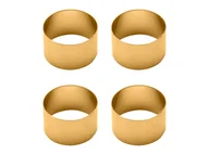 Inne naczynia kuchenne - ECHTWERK Zastawa ze stali szlachetnej (Złoty, 4 sztuki, Obrączka na serwetki okrągła) - miniaturka - grafika 1