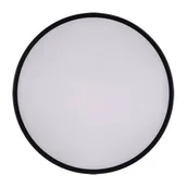 Lampy sufitowe - Ideus Sufitowa LAMPA plafon TOTEM LED C 03928 okrągła OPRAWA metalowa LED 48W 4000K minimalistyczna czarna 03928 - miniaturka - grafika 1