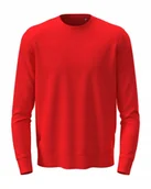 Bluzy męskie - Bluza męska z długim rękawem Stedman ST4300 Sweatshirt Scarlet Red L - miniaturka - grafika 1