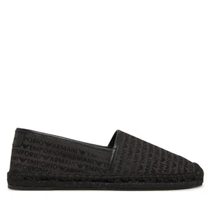 Espadryle Emporio Armani X4S030 XR338 K001 Czarny - Espadryle męskie - miniaturka - grafika 1