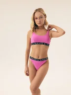 Stroje kąpielowe - Dół bikini Summervibes Bloovii różowy M - miniaturka - grafika 1
