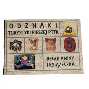 Odznaki turystyki pieszej PTTK. Pieczątki i regulaminy - Przewodniki - miniaturka - grafika 1