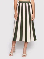 Spódnice - Victoria Victoria Beckham Spódnica trapezowa 1322KSK003791A Kolorowy Regular Fit - miniaturka - grafika 1