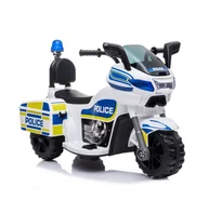 Jeździki dla dzieci - Pierwszy Motor Policyjny Z Kogutem Dla Maluszka - miniaturka - grafika 1