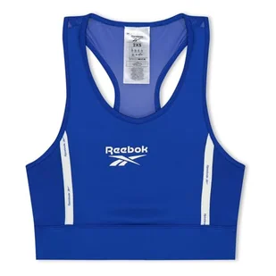 Reebok Damski biustonosz sportowy typu piping pack - Biustonosze - miniaturka - grafika 1