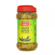 Pasztet i przetwory mięsne - Marynowane zielone chilli w oleju Green Chillies Pickle Little India 1kg - miniaturka - grafika 1