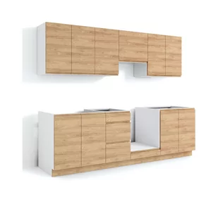 Zestaw Mebli Kuchennych Alba 265 Hikora - Meble kuchenne - miniaturka - grafika 1