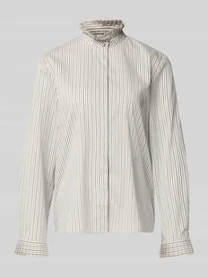 Bluzka koszulowa z krytą listwą guzikową model ‘Blaer’ - Bluzki damskie - miniaturka - grafika 1