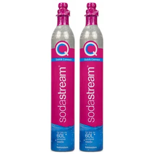 2x Nabój CO2 SodaStream do Saturatora QuickConnect - Akcesoria i części AGD - miniaturka - grafika 1