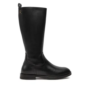 Kozaki Tommy Hilfiger T4A6-33591-0092999 S Czarny - Kozaki damskie - miniaturka - grafika 1