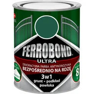 Farby olejne i specjalne - FERROBOND Farba antykorozyjna ULTRA półmat zielony RAL 6005 0,7 l - miniaturka - grafika 1