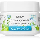 Kremy do twarzy - Bione Cosmetics Kozí Syrovátka odżywczy krem do twarzy i ciała do skóry wrażliwej 260 ml - miniaturka - grafika 1