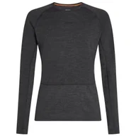 Koszulki sportowe męskie - Koszulka męska Icebreaker Men Merino 260 ZoneKnit LS Crewe Rozmiar: M / Kolor: szary - miniaturka - grafika 1