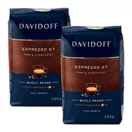 Kawa - Kawa ziarnista DAVIDOFF Espresso 57 Arabica 2 x 0.5 kg - miniaturka - grafika 1