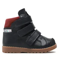 Buty dla chłopców - Kozaki Mrugała 5100-75 Granatowy - miniaturka - grafika 1