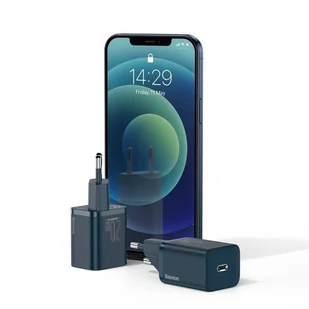 Baseus Super Si 1C szybka ładowarka USB Typ C 20 W Power Delivery niebieski (CCSUP-B03) - Ładowarki do telefonów - miniaturka - grafika 13