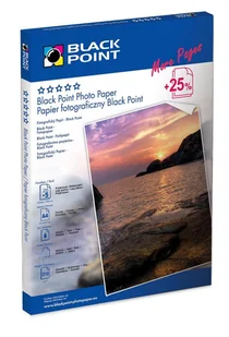 Black Point Papier fotograficzny A4 | Matowy | g.210 | 25 (PFA4M210A) - Papier do drukarek - miniaturka - grafika 2