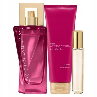 TEMU Avon Zestaw Perfekcyjny Closer Dla Kobiet 50 ml + 125 ml + 10 ml - Zestawy perfum damskich - miniaturka - grafika 1
