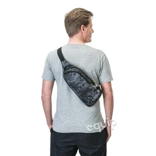 Plecak antykradzieżowy na jedno ramię Pacsafe Vibe 150 - jet black - Plecaki - miniaturka - grafika 3