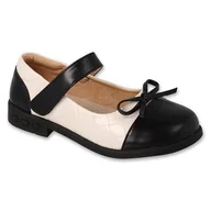 Buty dla dziewczynek - Befado obuwie dziecięce 171X003 beżowy - miniaturka - grafika 1