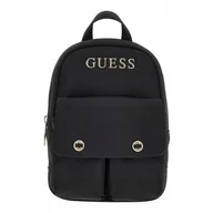 Plecaki - Guess Plecak Damski Backbag Czarny - miniaturka - grafika 1