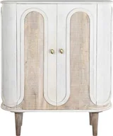 Kredensy - DKD Home Decor Kredens DKD Home Decor Biały 92 x 40 x 113 cm - miniaturka - grafika 1