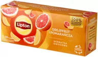 Herbata - Lipton Herbata owocowa o smaku grejpfruta i pomarańczy 20 torebek - miniaturka - grafika 1