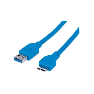 Kabel Usb 3.0 A-MicroB M/M 1M - Kable komputerowe i do monitorów - miniaturka - grafika 1