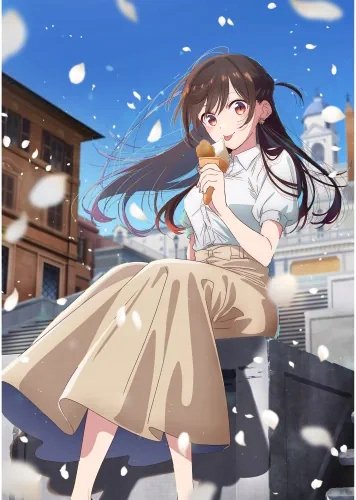 Plakat Anime Kanojo, Okarishimasu KO_035 A2 Custom Manga