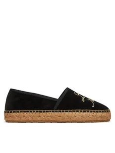 LOVE MOSCHINO Espadryle JA10272G0MIG0000 Czarny - Espadryle damskie - miniaturka - grafika 1