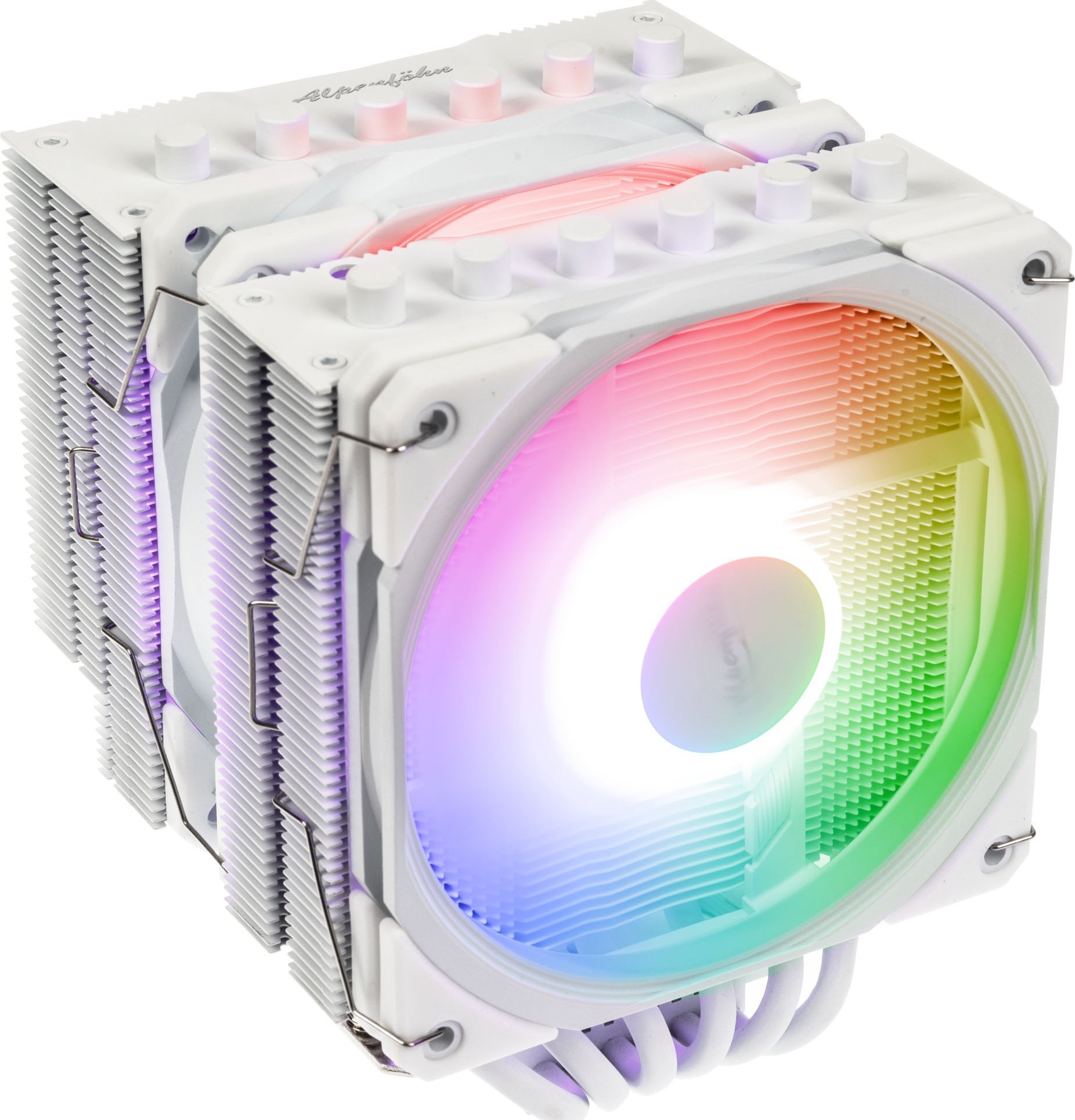 Chłodzenie CPU Alpenfohn Alpenfhn Brocken 4 Max ARGB CPU-Khler - 2x 120mm, wei 84000000227
