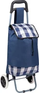 Torby i wózki na zakupy - Wózek zakupowy torba na zakupy kółkach składany 31L - miniaturka - grafika 1