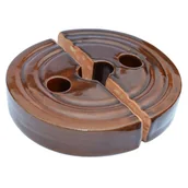 Beczki - Krystynka Krystynka Vitamina 15 Cm Brązowy Kamień Dociskowy Do Kiszenia Kamionkowy - miniaturka - grafika 1