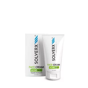 Solverx Acne Skin Krem do twarzy przeciwtrądzikowy 50ml - Kremy do twarzy - miniaturka - grafika 1