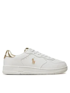 Polo Ralph Lauren Sneakersy Masters Court RL01248100 Biały - Buty dla dziewczynek - miniaturka - grafika 1
