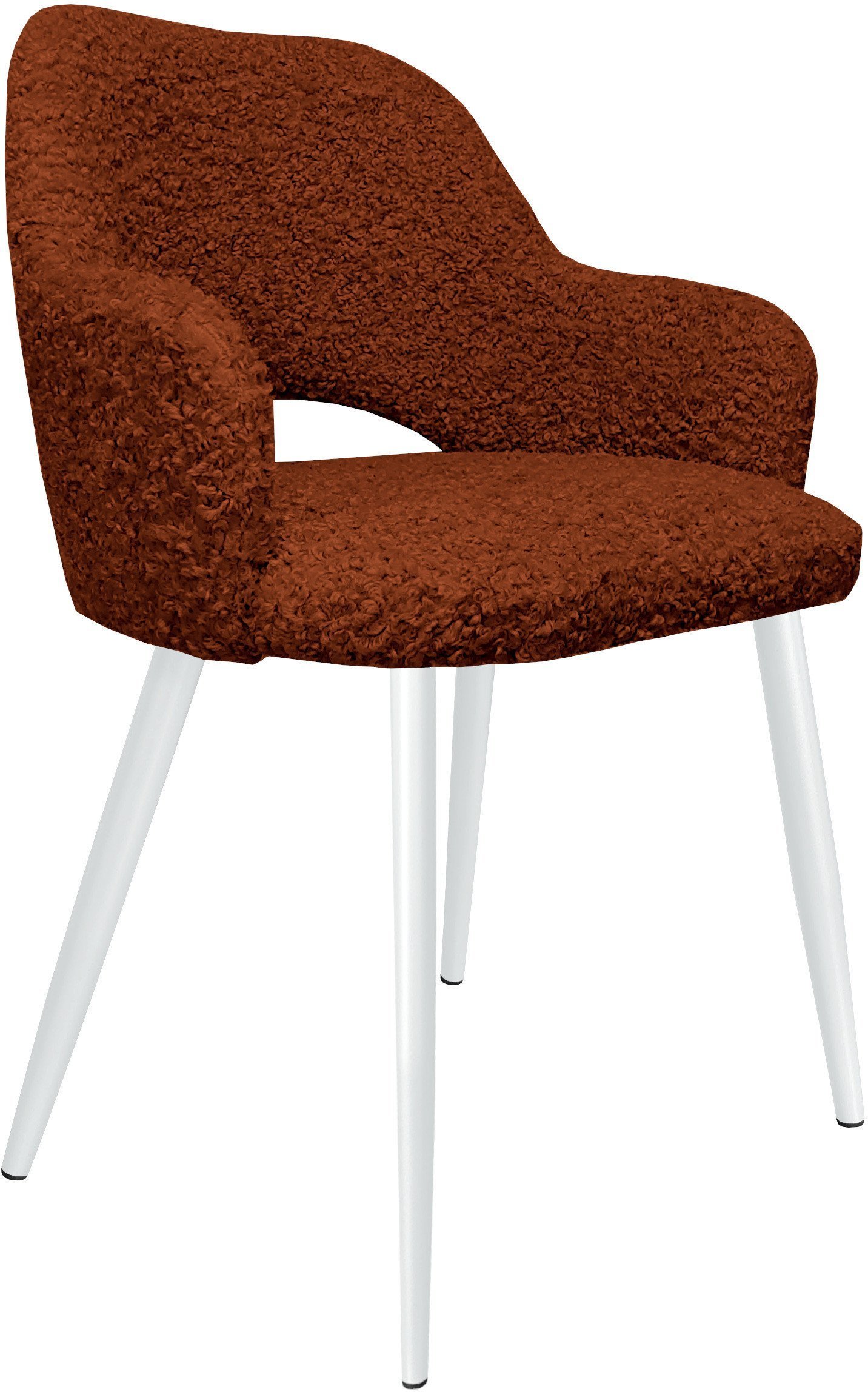 Krzesło Milano noga biała Rolf10