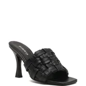 Klapki i japonki damskie - Pinko Klapki CORINNA | z dodatkiem skóry - miniaturka - grafika 1