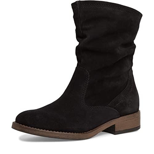 Tamaris Damskie botki 1-1-25481-41, czarny, 42 EU