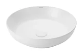 Umywalki - Umywalka nablatowa Uptrend Lena 48 cm okrągła biały mat UP4005-1-U20 - miniaturka - grafika 1