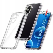 Etui i futerały do telefonów - Etui Bezbarwne do Xiaomi Redmi A5 WZMACNIANE CLEAR CASE 2MM + Szkło 9H - miniaturka - grafika 1