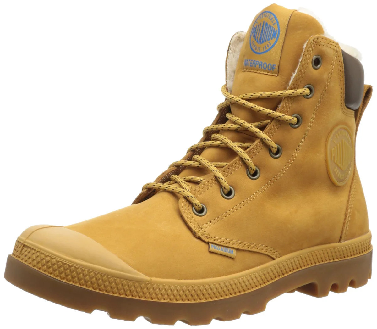 Palladium Męskie buty sportowe Pampa Sport wodoodporne wysokie sneakersy, brązowy, 39 EU