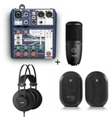 Mikrofony estradowe - JBL Professional Bundle - Profesjonalny zestaw do nagrań ♦ 30 DNI NA ZWROT ♦ GWARANCJA DOOR-TO-DOOR ♦ SZYBKA WYSYŁKA - miniaturka - grafika 1