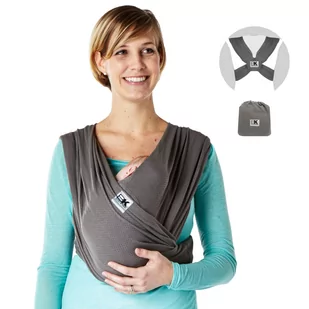 Chusta Baby K'tan Breeze Charcoal M - Chusty do noszenia dzieci - miniaturka - grafika 1