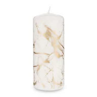 Świece - Pl Świeca Marmur Słupek 80/200 - miniaturka - grafika 1