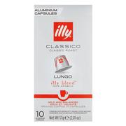 Kawa w kapsułkach i saszetkach - Illy Kapsułki do Nespresso CLASSICO LUNGO, 10 sztuk - miniaturka - grafika 1