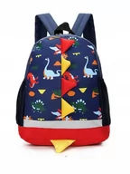 Plecaki szkolne i tornistry - Plecak chłopięcy przedszkolak dinozaury (D061) - miniaturka - grafika 1