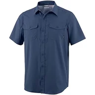 Koszule męskie - COLUMBIA Utilizer II męska koszula z krótkim rękawem, niebieski, s 1577762 - miniaturka - grafika 1