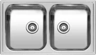 Zlewozmywaki - Zlew REGINOX DIPLOMAT 20 LUX stal INOX POLER (R02230) - miniaturka - grafika 1